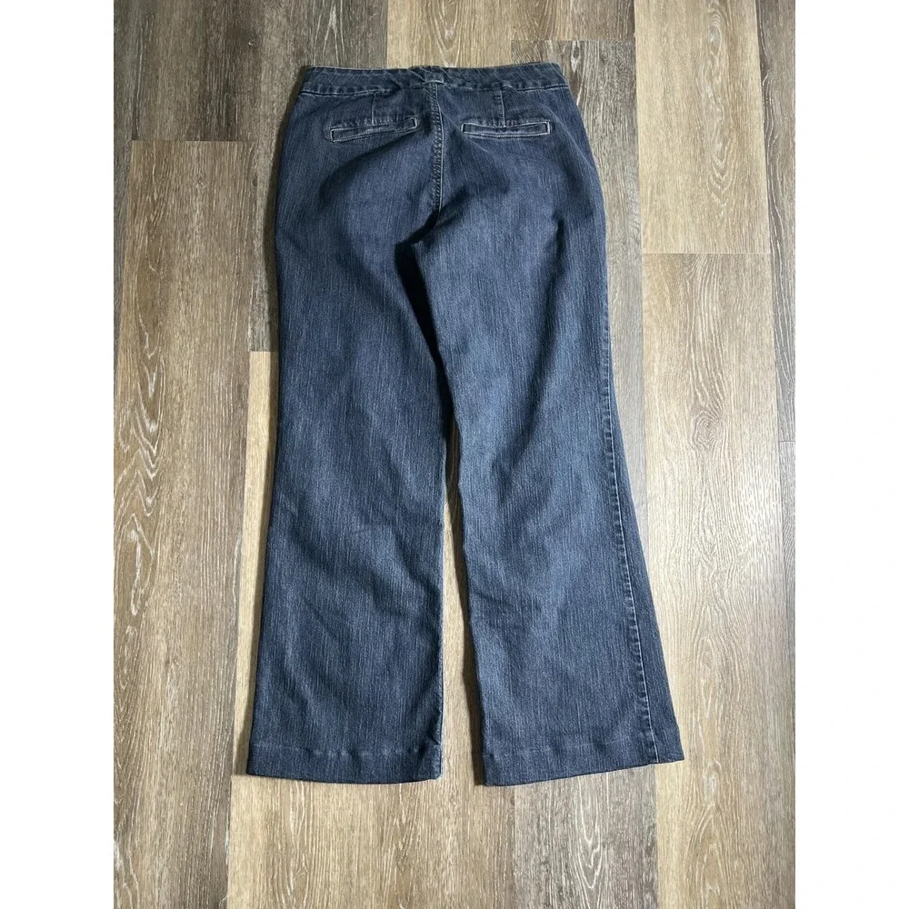 Anne Klein AK Jeans Size 8 Dark Wash Denim Jeans
